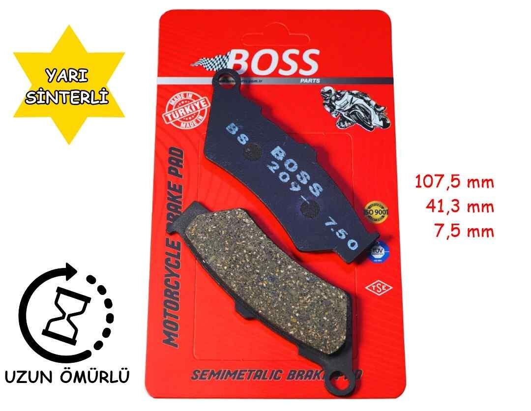 Cf Moto Nk400-650 Mt650 Ön Fren Disk Balatası Boss Fa209/2