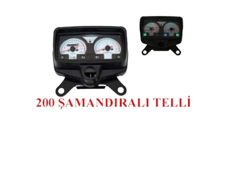 Km Saati Agk Yeni Dizayn Deltaforce 200 Şamandıralı Telli