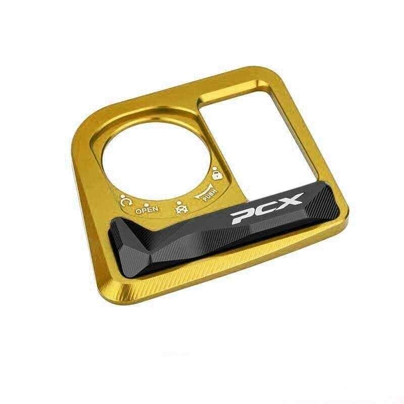 Honda Pcx 2021 2024 Uyumlu Kontak Muhafaza Çerçevesi Gold