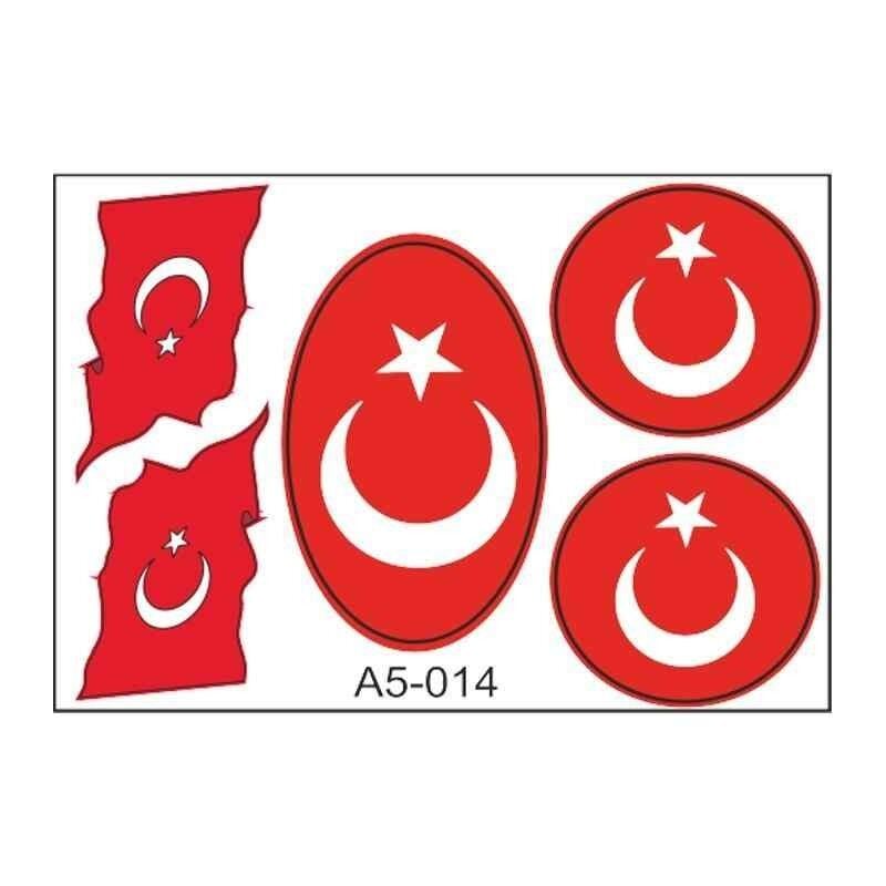 A5 Sticker 023 Tek Paket Çoklu