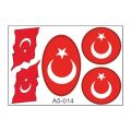 A5 Sticker 023 Tek Paket Çoklu