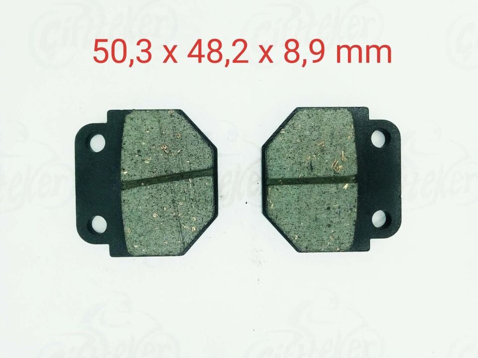 125Kt Delta Ön Fren Disk Balatası