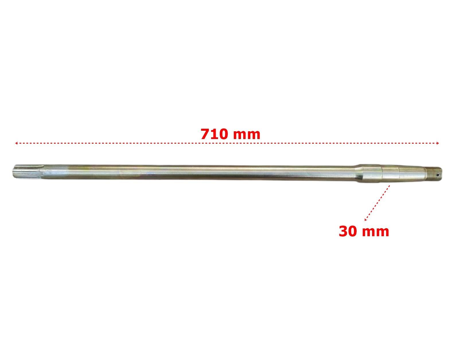 Yuki Atv Utv 400 Aks Difransiyelli 710 Mm Bilya Yatağı 30 6 Freze Kamalı Öm