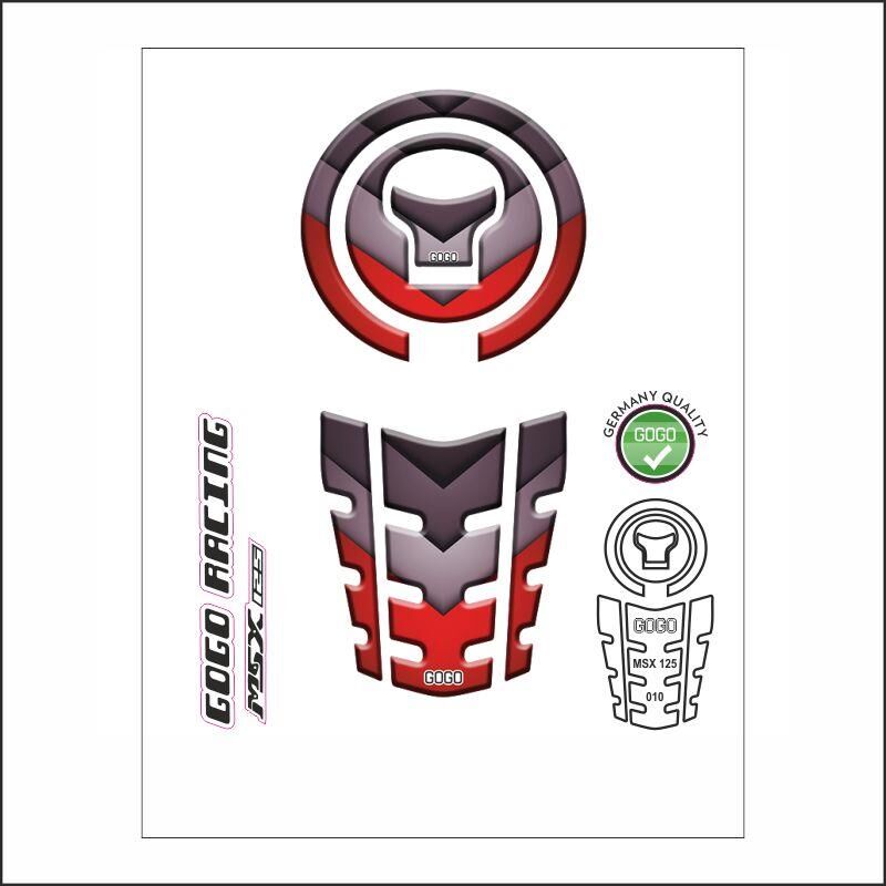 Honda Msx 2014 - 2022 Uyumlu Tank Pad 010