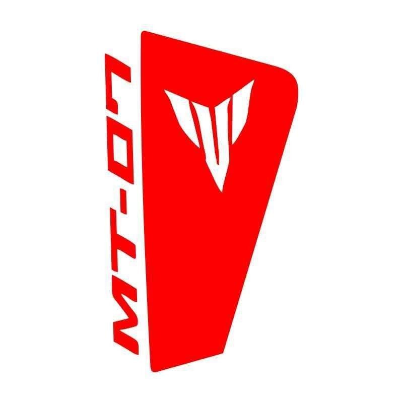 Yamaha Uyumlu Kırmızı Siperlik Sticker Set