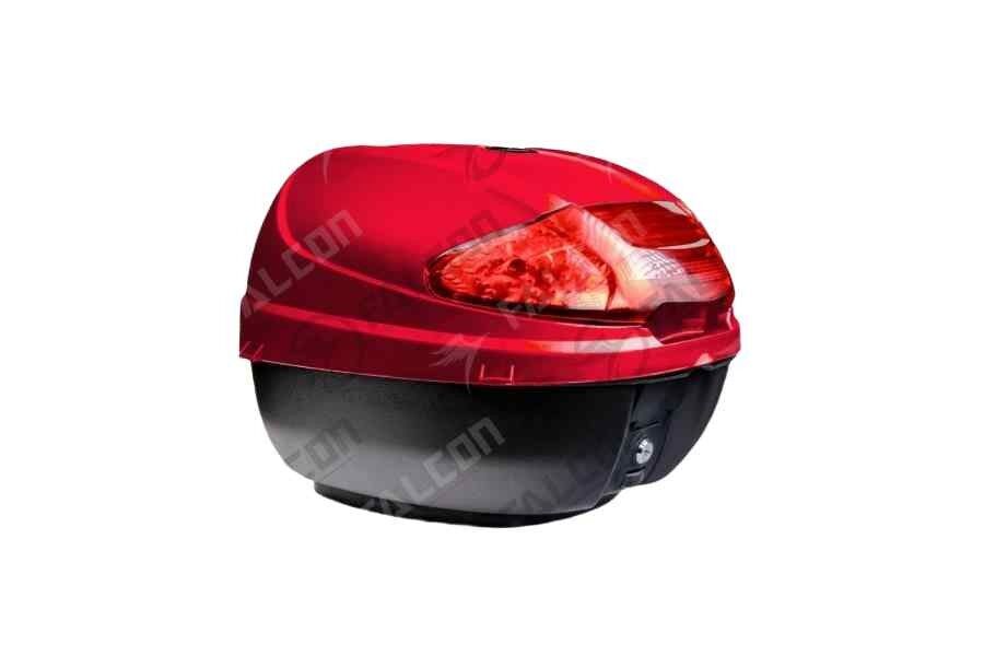 Motosiklet Arka Çanta 35 Lt Sırt Dayamalı Kırmızı