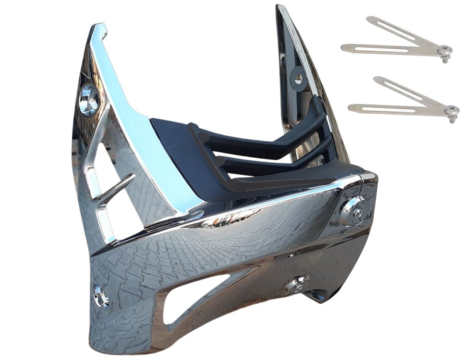 Bajaj Alt Sakal Rüzgarlık Nikel 3 Parça Cg Yeni Model Pulsar Ns 200