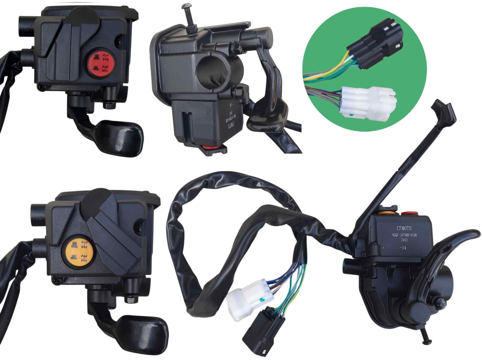 Cf Moto Sağ Kumanda Goes Terrox 400L (Cf400Atr-4L) (T3B) Orj