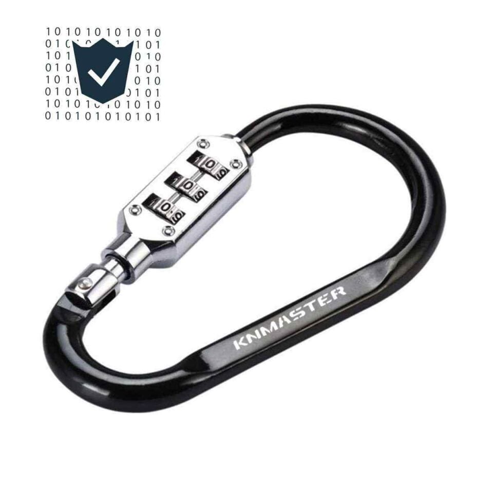 Knmaster Lock 100 Şifreli Karabina Kilidi