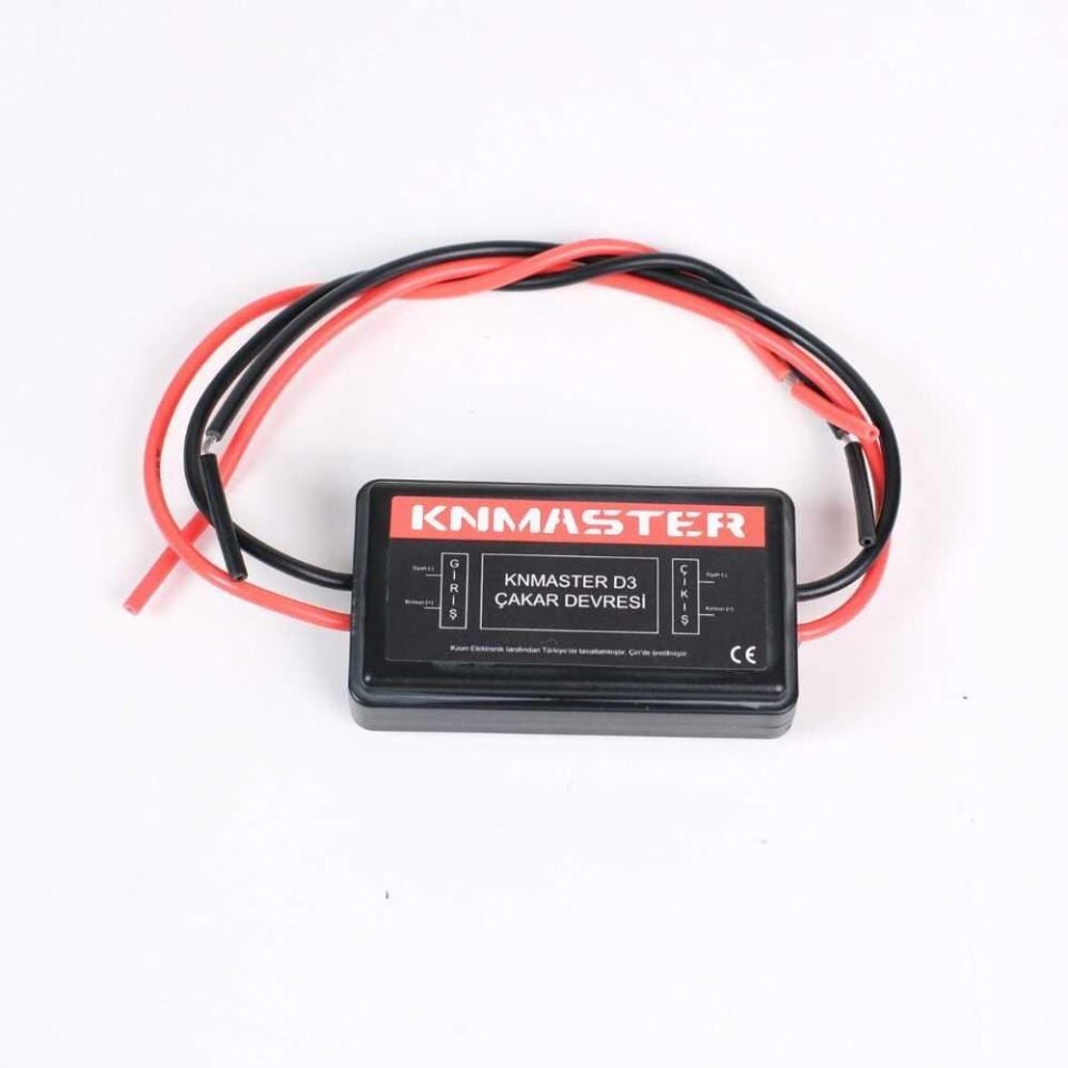Knmaster D3 Motosiklet Arka Stop Çakar Devresi