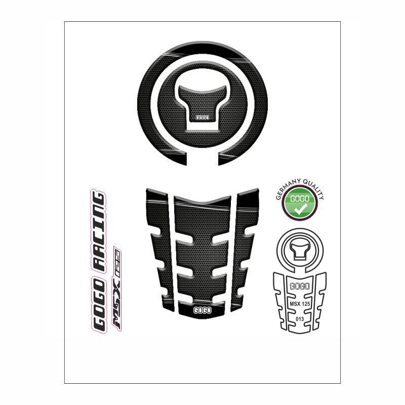 Honda Msx 2014 - 2022 Uyumlu Tank Pad 013