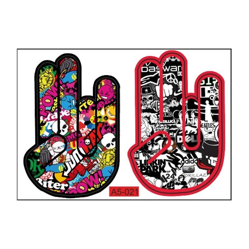 A5 Sticker 031 Tek Paket Çoklu