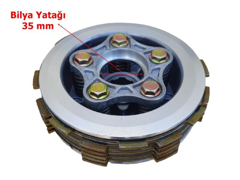 Cg200-250 Debriyaj Balata Grubu 6 5 Yaylı (35 Mm)