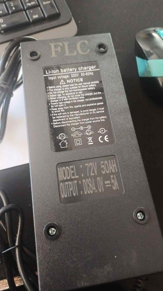 Şarj Aleti 72 V 50 Ah Lityum