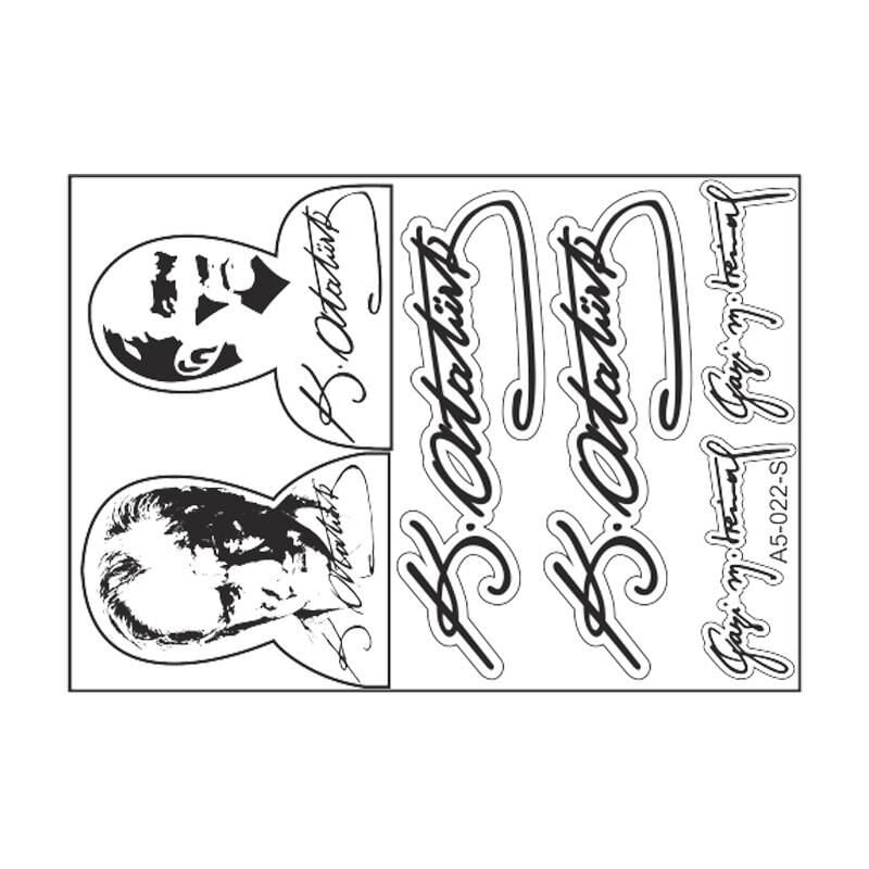 A5 Sticker 034 Tek Paket Çoklu