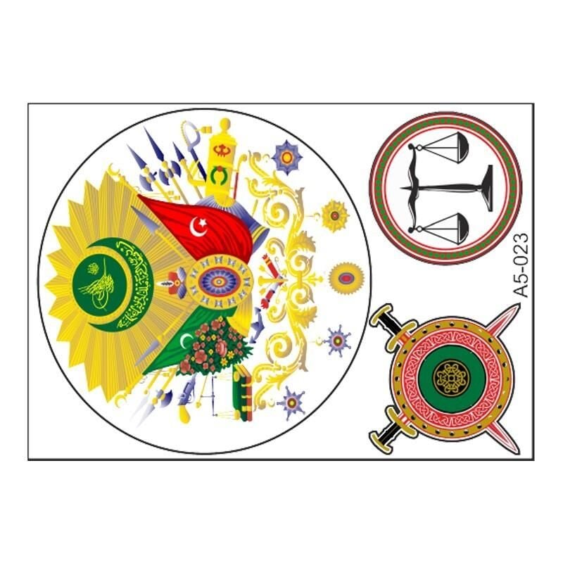 A5 Sticker 035 Tek Paket Çoklu