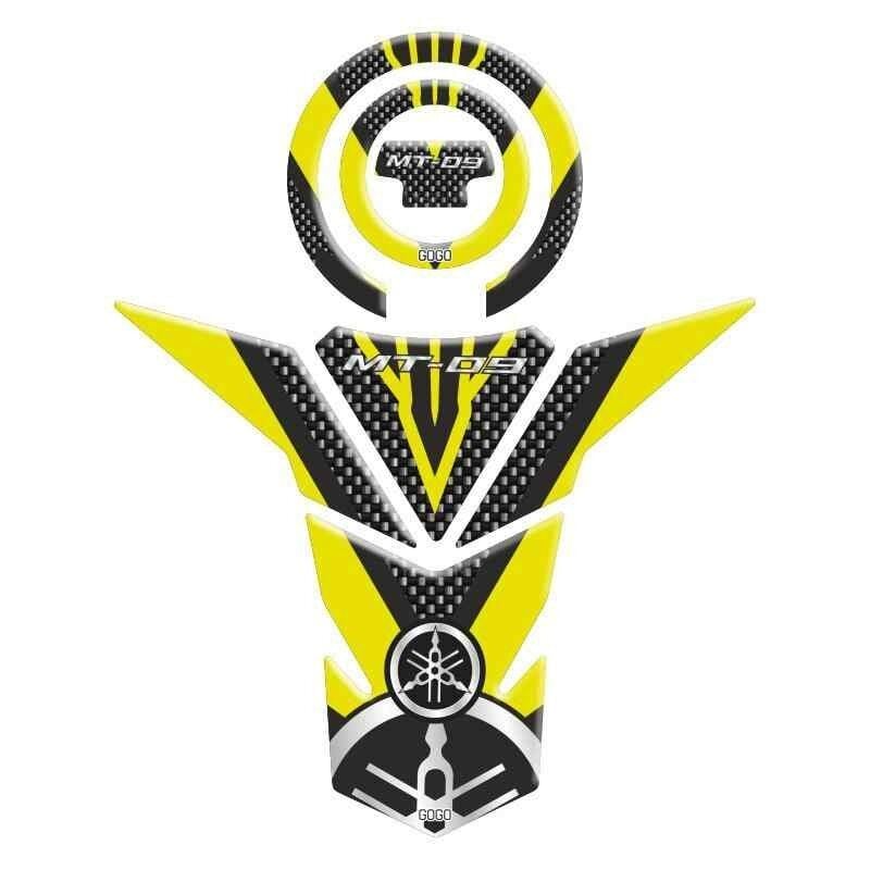 Yamaha Mt09 2013 - 2018 Uyumlu Tank Pad Set 002