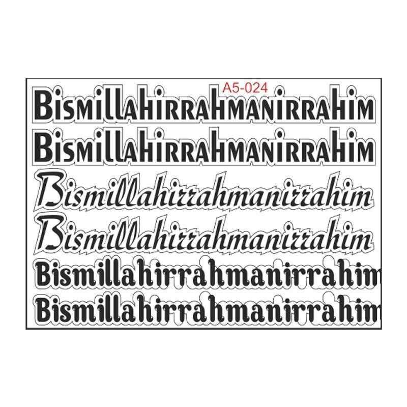 A5 Sticker 036 Tek Paket Çoklu