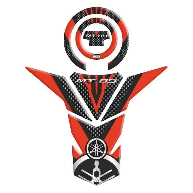 Yamaha Mt09 2013 - 2018 Uyumlu Tank Pad Set 003