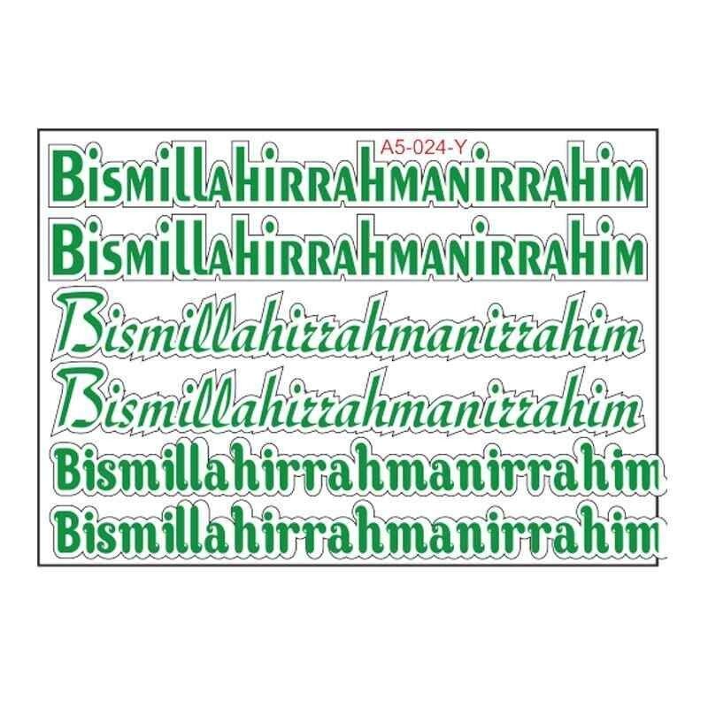 A5 Sticker 037 Tek Paket Çoklu