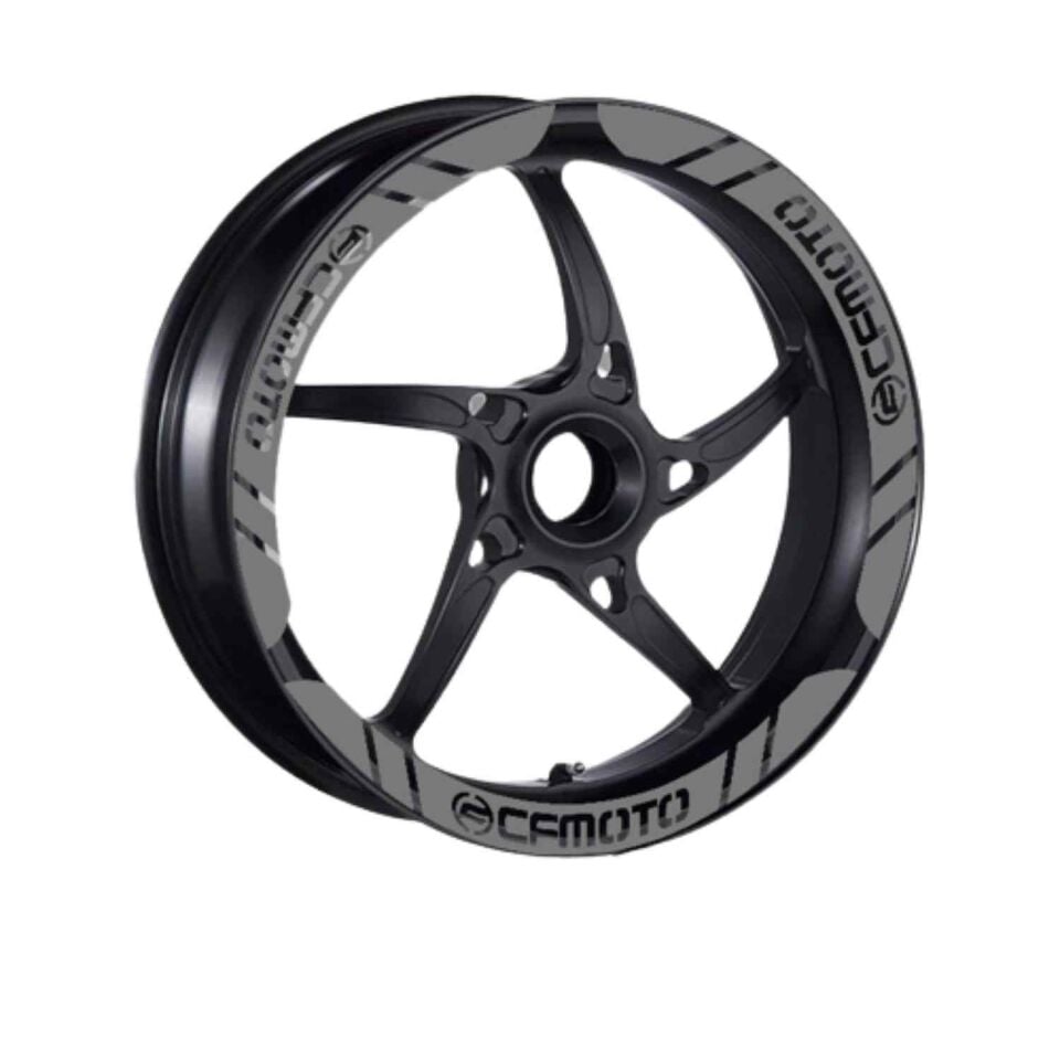 Cf Moto Uyumlu Siyah 1 Set Jant Şeridi