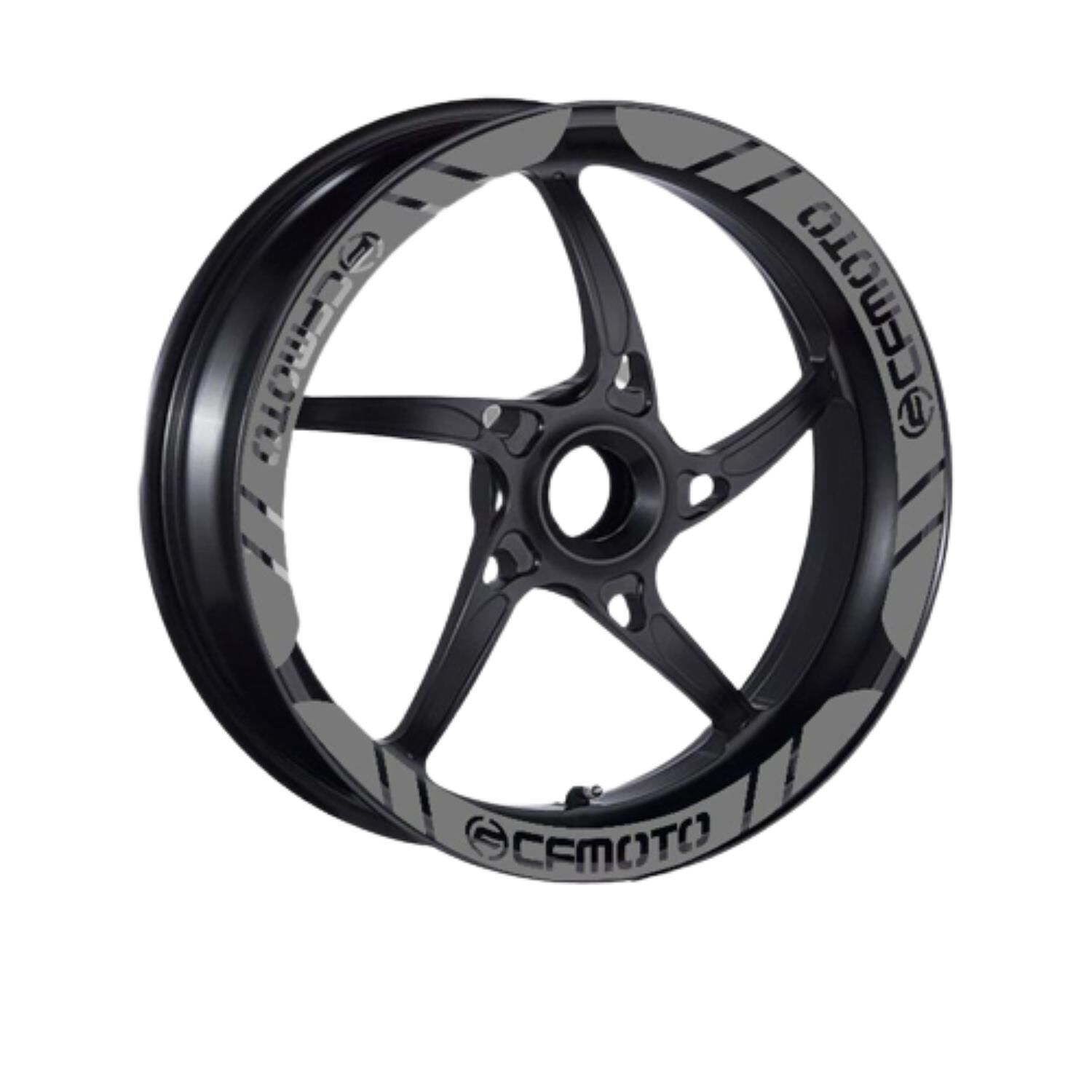 Cf Moto Uyumlu Siyah 1 Set Jant Şeridi