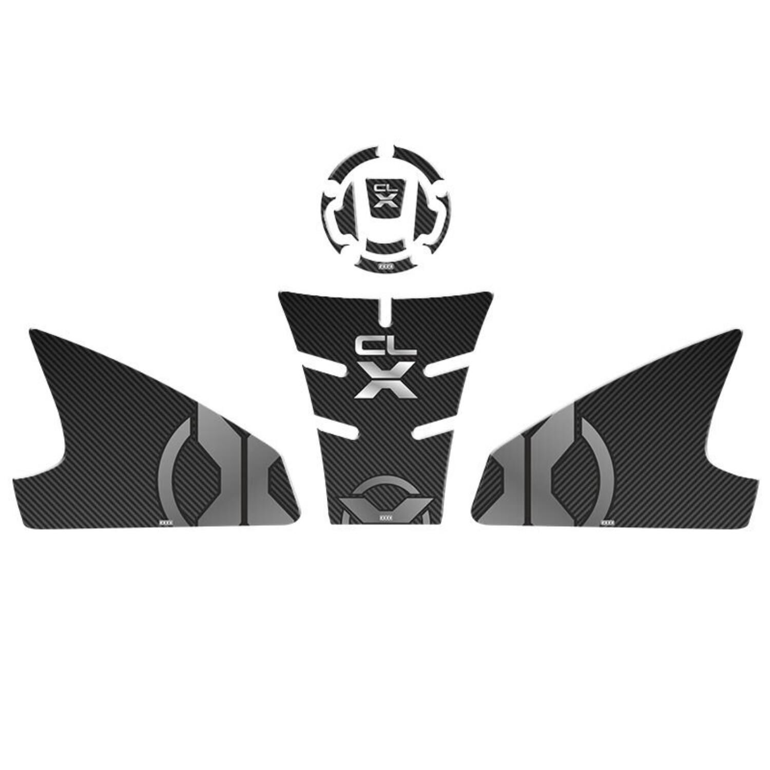 Cf Moto Cl-X 250 2022 - 2024 Uyumlu Tank Pad Set 001