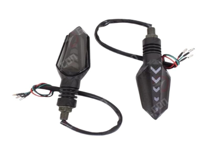 Falcon Led Sinyal Ok Desen (Sarı) Kayar Ledli