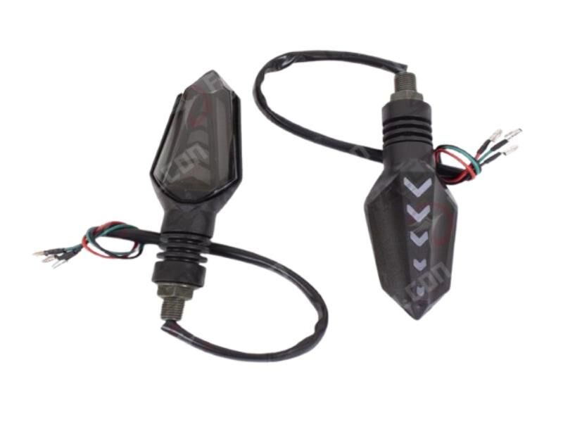 Falcon Led Sinyal Ok Desen (Sarı) Kayar Ledli