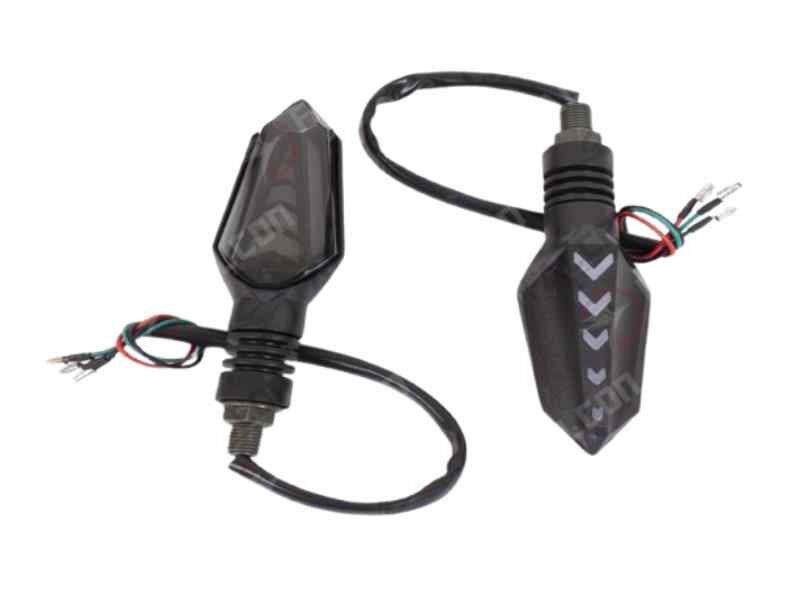 Falcon Led Sinyal Ok Desen (Sarı) Kayar Ledli