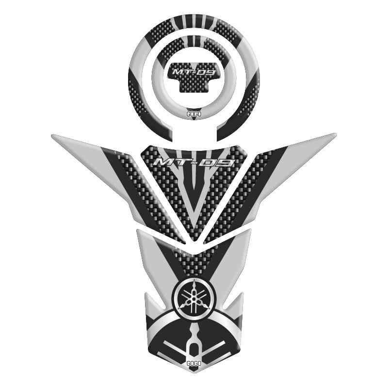 Yamaha Mt09 2013 - 2018 Uyumlu Tank Pad Set 005