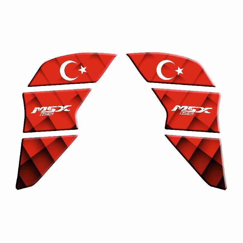 Honda Msx 2014 - 2022 Uyumlu Yan Pad 009