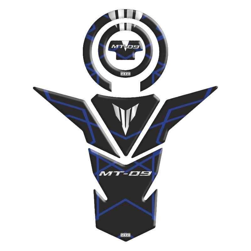 Yamaha Mt09 2013 - 2018 Uyumlu Tank Pad Set 006