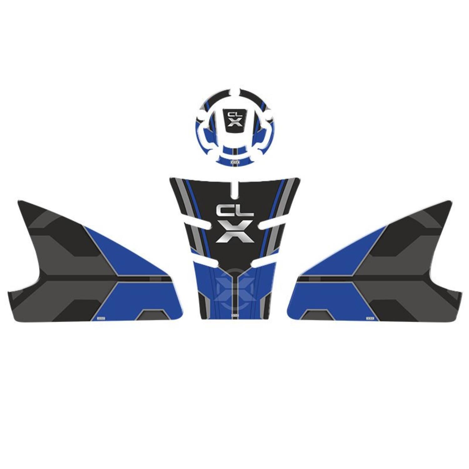 Cf Moto Cl-X 250 2022 - 2024 Uyumlu Tank Pad Set 003