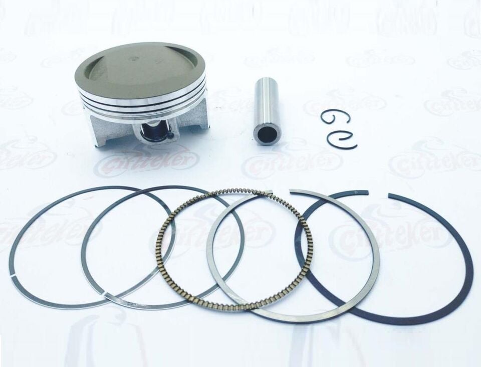 Cg 200 Piston 65,5 Mm 15 Pim 12 Strok Düz Tepe