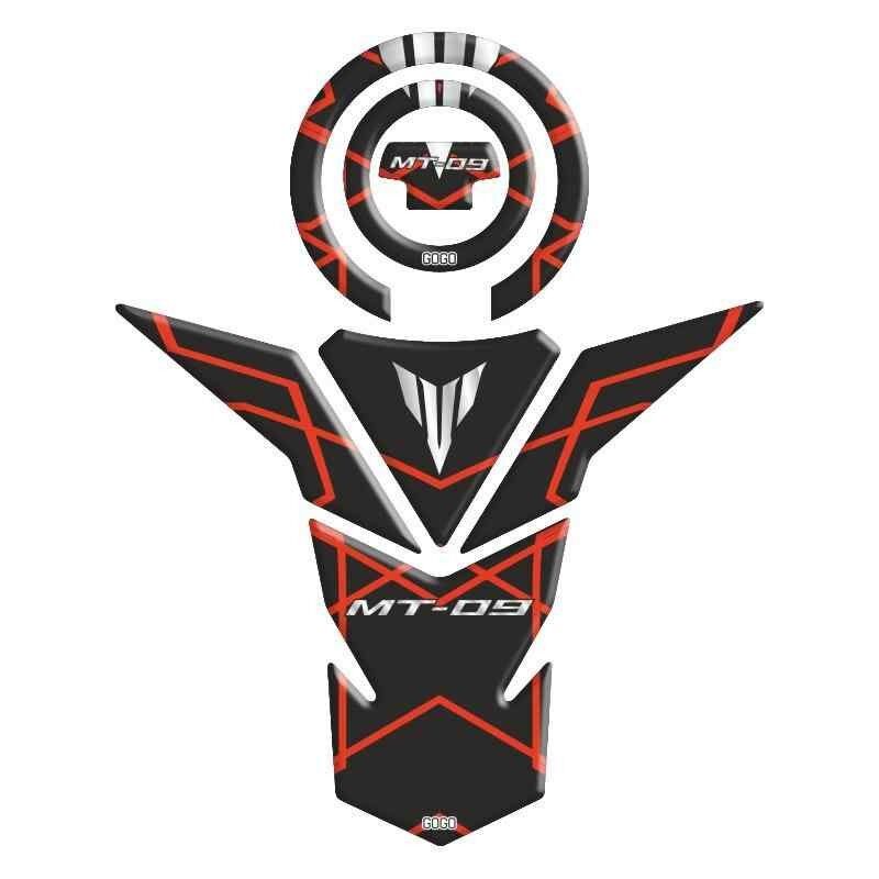 Yamaha Mt09 2013 - 2018 Uyumlu Tank Pad Set 007