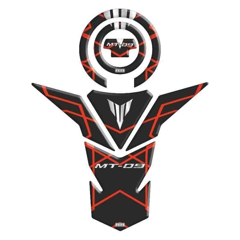 Yamaha Mt09 2013 - 2018 Uyumlu Tank Pad Set 007