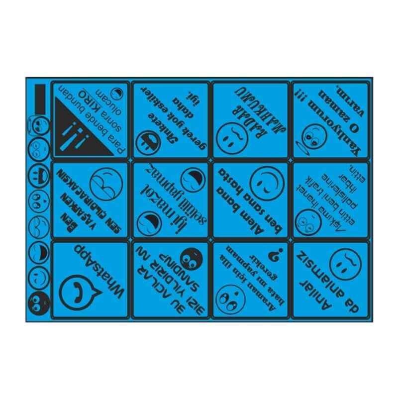 A5 Sticker 041 Tek Paket Çoklu