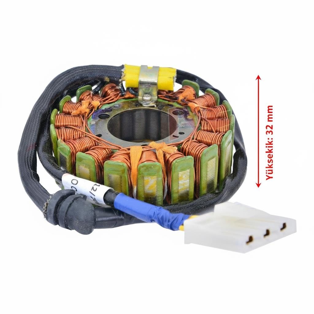 Bajaj Dominar 400 Statör 18 Li Bezsiz 35-93-32 Mm 3D 3K İth