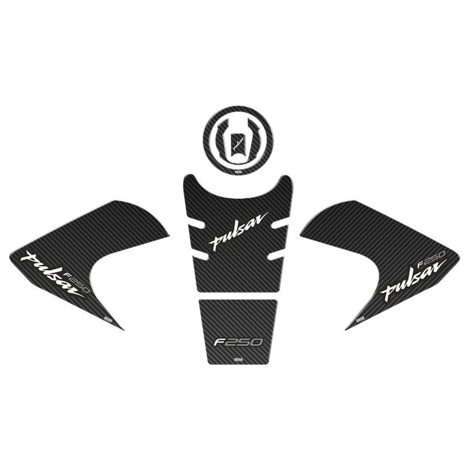 Bajaj Pulsar F250 2022 - 2024 Uyumlu Tank Pad Set 001