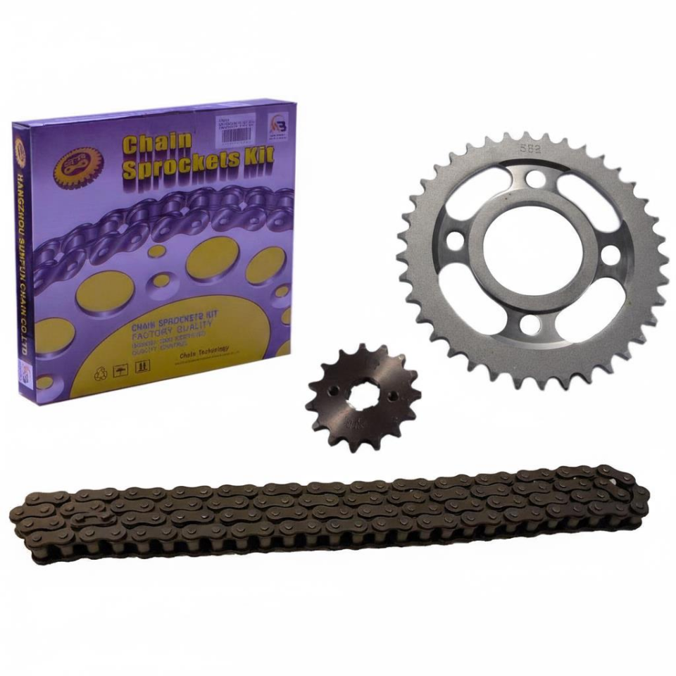 Cub Ön-Arka Dişli Zincir Set Sfr 15-36T 428-112L