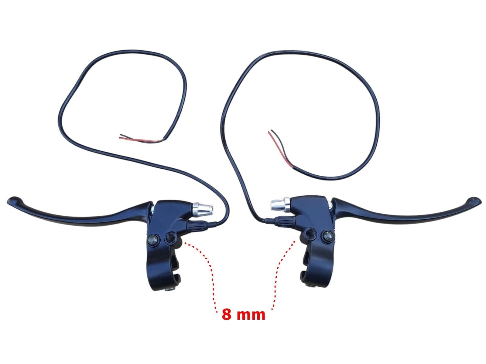 Volta E-Bis Vsm Fren Kütüğü Sağ-Sol Siyah (Ayna Yeri Var)