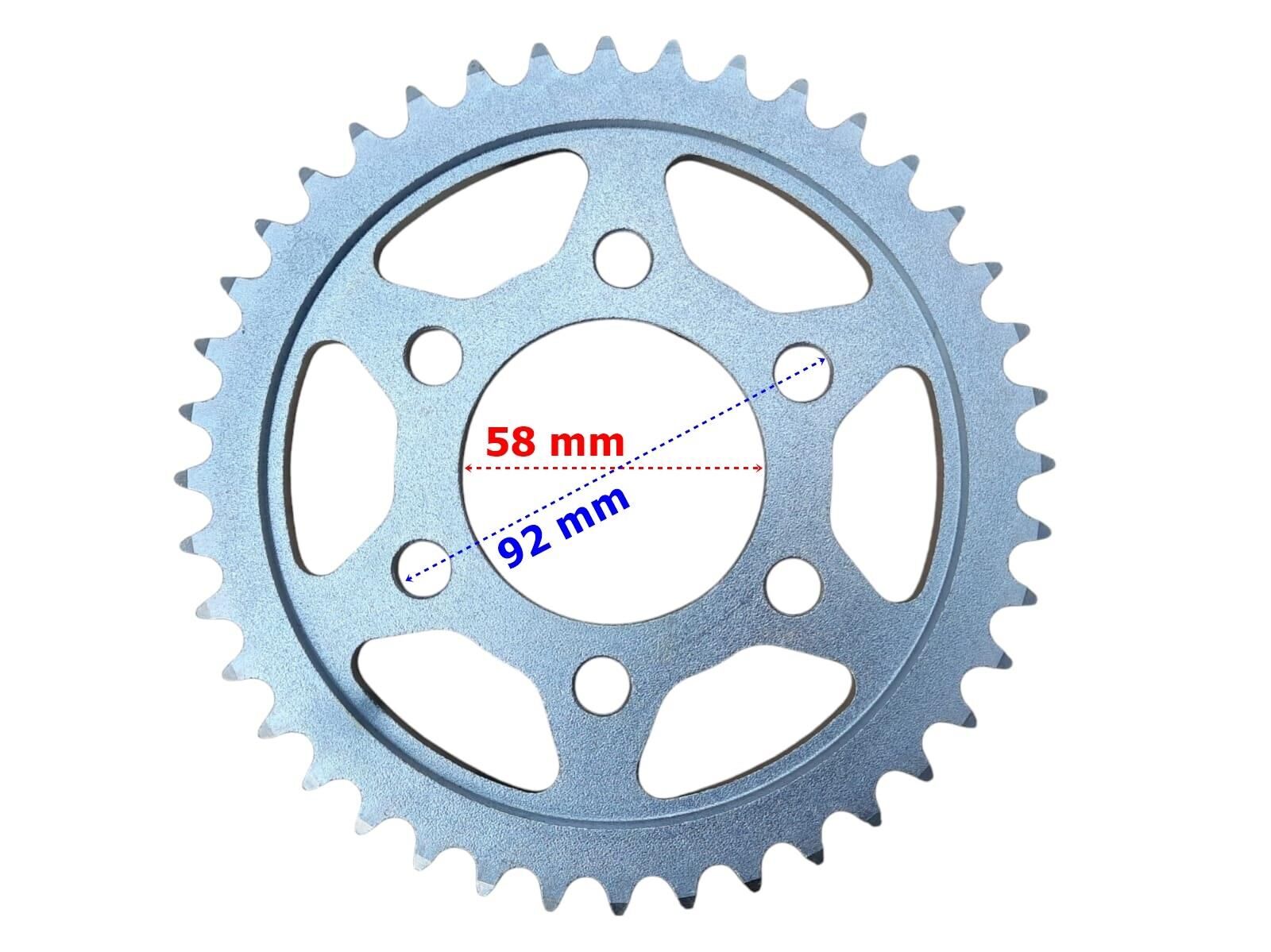 Rks Srk125 Arka Dişli 428-45T İç 58 Mm 6 Delik Öm