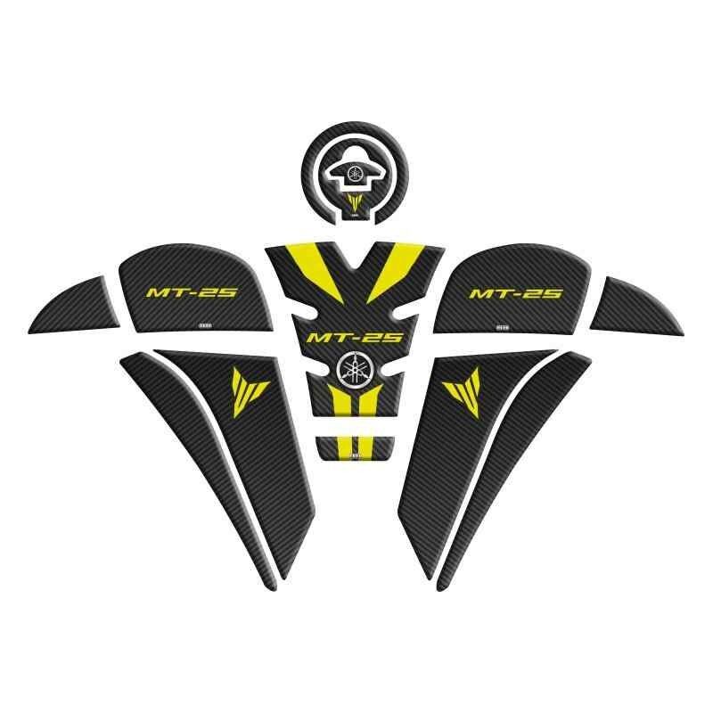 Yamaha Mt-25 2020 - 2024 Uyumlu Tank Pad Set 009