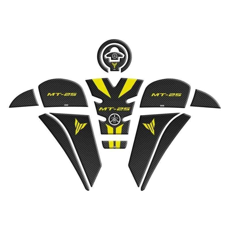 Yamaha Mt-25 2020 - 2024 Uyumlu Tank Pad Set 009