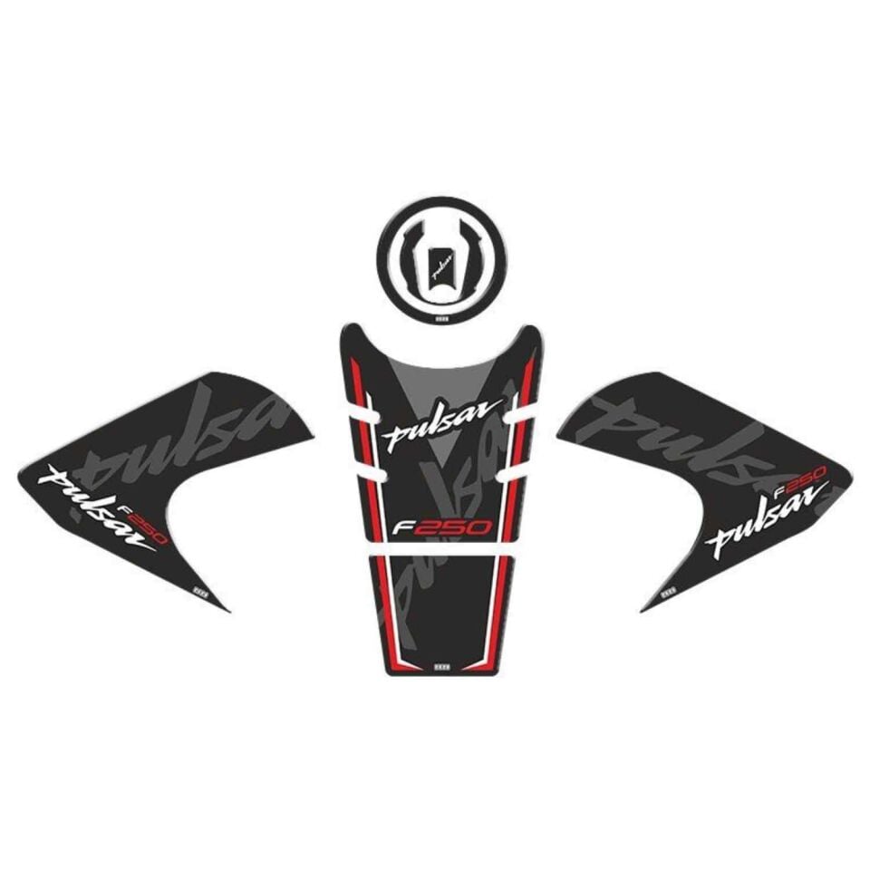 Bajaj Pulsar F250 2022 - 2024 Uyumlu Tank Pad Set 004