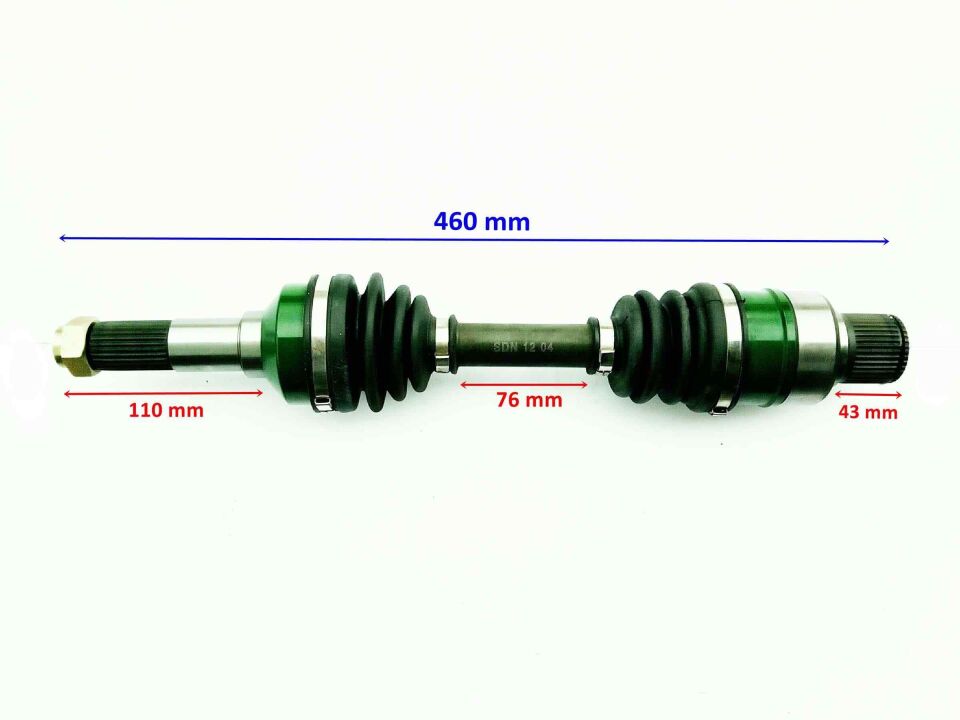 Atv Jaguar 500 Sağ Arka Aks 460 Mm