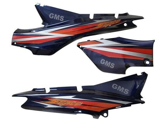 Çelik Sele Altı Sag-Sol-Orta Mavi Cup