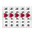 A5 Sticker 047 Tek Paket Çoklu
