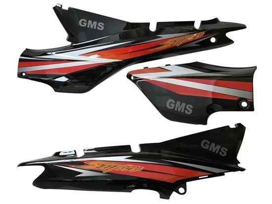 Çelik Sele Altı Sag-Sol-Orta Siyah Cup